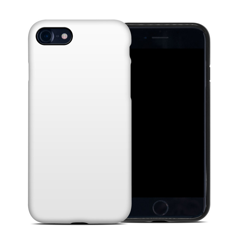 iPhone 8 Hybrid Case design of White, Black, Line, with white colors