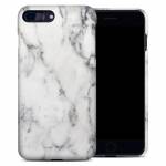 White Marble iPhone 8 Plus Clip Case