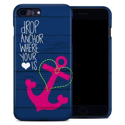 Drop Anchor iPhone 8 Plus Clip Case