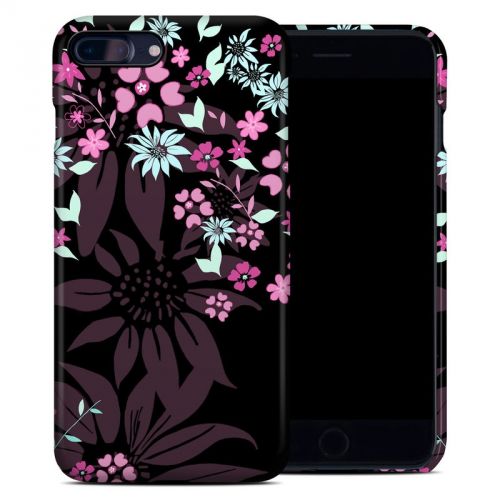Dark Flowers iPhone 8 Plus Clip Case