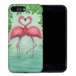 Flamingo Love iPhone 8 Plus Hybrid Case