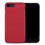 Solid State Red iPhone 8 Plus Hybrid Case