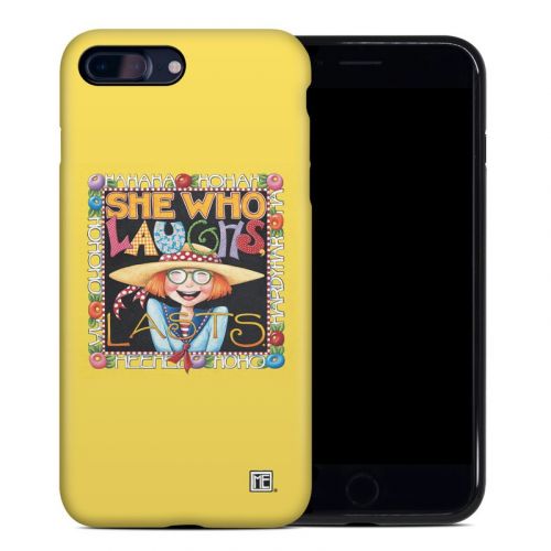 She Who Laughs iPhone 8 Plus Hybrid Case