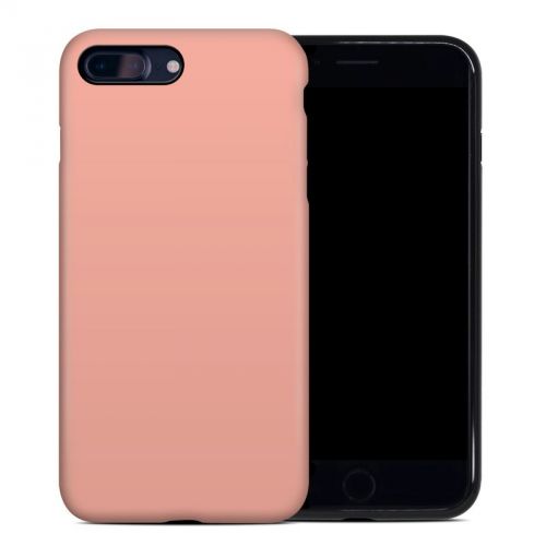 Solid State Peach iPhone 8 Plus Hybrid Case