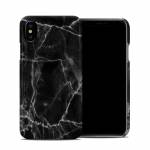 Black Marble iPhone XS Clip Case
