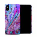 Marbled Lustre iPhone XS Clip Case