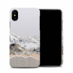 Pastel Mountains iPhone XS Clip Case