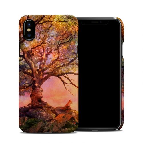 Fox Sunset iPhone XS Clip Case