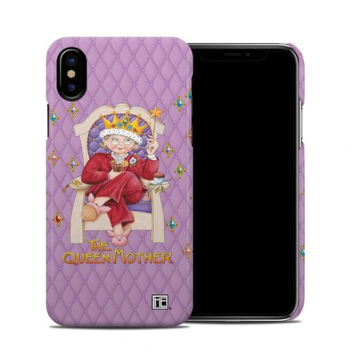 Queen Mother iPhone XS Clip Case