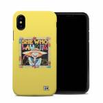 She Who Laughs iPhone XS Hybrid Case