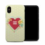 Love Is What We Need iPhone XS Hybrid Case