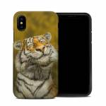 Smiling Tiger iPhone XS Hybrid Case