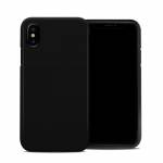 Solid State Black iPhone XS Hybrid Case