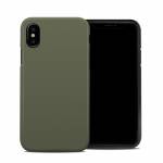 Solid State Olive Drab iPhone XS Hybrid Case