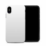 Solid State White iPhone XS Hybrid Case