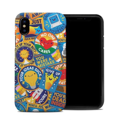 Eff Right Off iPhone XS Hybrid Case