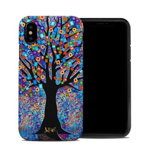 Tree Carnival iPhone XS Hybrid Case