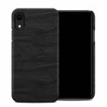 Black Woodgrain iPhone XR Clip Case