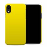 Solid State Yellow iPhone XR Clip Case