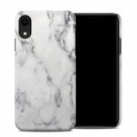 White Marble iPhone XR Clip Case