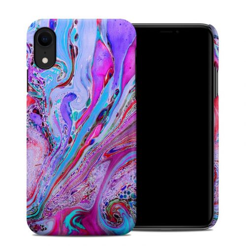 Marbled Lustre iPhone XR Clip Case