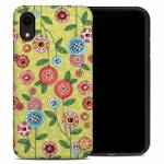 Button Flowers iPhone XR Hybrid Case