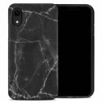 Black Marble iPhone XR Hybrid Case