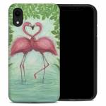 Flamingo Love iPhone XR Hybrid Case
