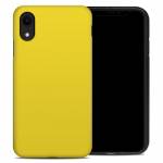 Solid State Yellow iPhone XR Hybrid Case