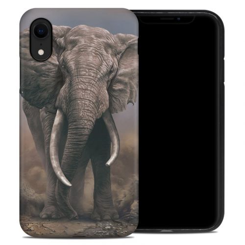 African Elephant iPhone XR Hybrid Case