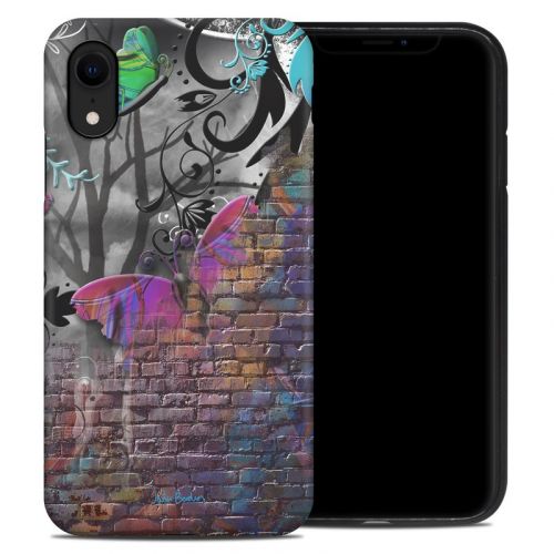 Butterfly Wall iPhone XR Hybrid Case