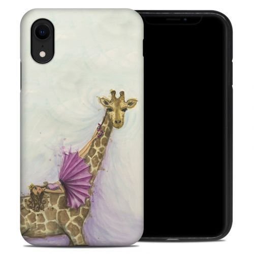 Lounge Giraffe iPhone XR Hybrid Case