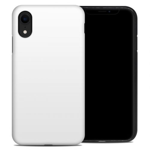 Solid State White iPhone XR Hybrid Case