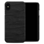 Black Woodgrain iPhone XS Max Clip Case