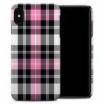 Pink Plaid iPhone XS Max Clip Case