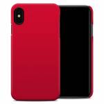 Solid State Red iPhone XS Max Clip Case