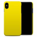Solid State Yellow iPhone XS Max Clip Case