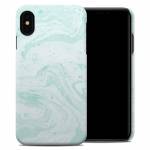 Winter Green Marble iPhone XS Max Clip Case