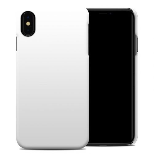 Solid State White iPhone XS Max Clip Case