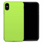 Solid State Lime iPhone XS Max Hybrid Case