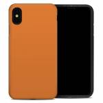 Solid State Orange iPhone XS Max Hybrid Case