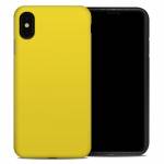 Solid State Yellow iPhone XS Max Hybrid Case