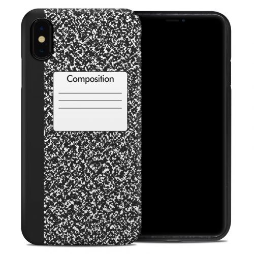 Composition Notebook iPhone XS Max Hybrid Case