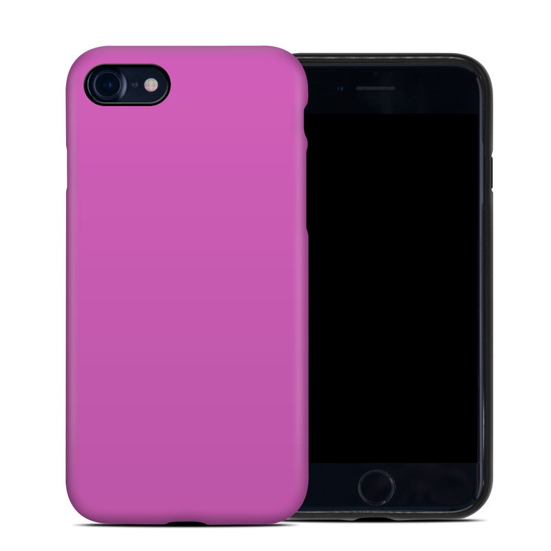 iPhone SE 2nd Gen Hybrid Case design of Violet, Pink, Purple, Red, Lilac, Magenta, Blue, Lavender, Text, Sky, with pink colors