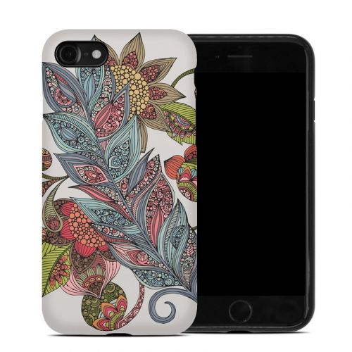 Feather Flower iPhone SE Hybrid Case