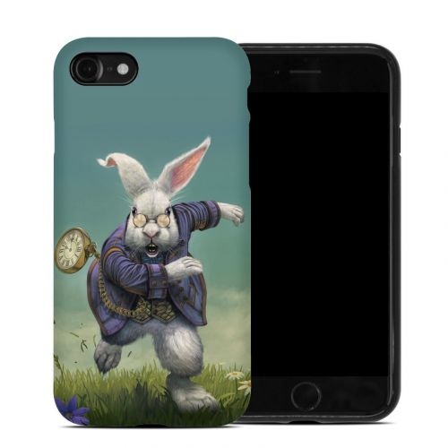 White Rabbit iPhone SE Hybrid Case