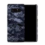 Digital Navy Camo Samsung Galaxy Note 8 Clip Case
