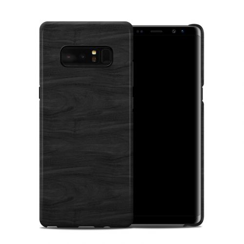 Black Woodgrain Samsung Galaxy Note 8 Clip Case