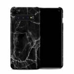 Black Marble Samsung Galaxy S10 Clip Case