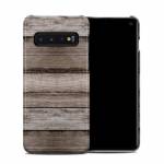 Barn Wood Samsung Galaxy S10 Clip Case